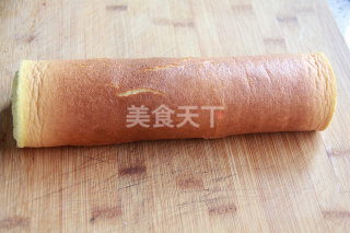 肉松海苔蛋糕卷的做法步骤：4